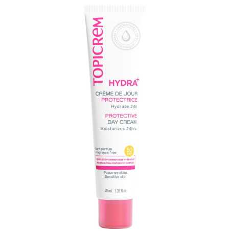 HYDRA+ crema día protectora SPF50 40 ml by TOPICREM for Unisex