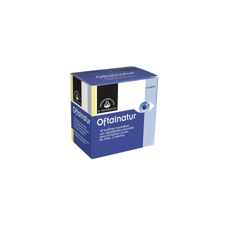 Salviettine oculari Oftalnatur Natural 15 salviettine