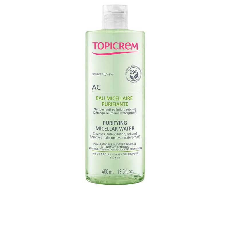 AC agua micelar purificante 400 ml by TOPICREM for Unisex AC agua micelar purificante 400 ml by TOPICREM for Unisex