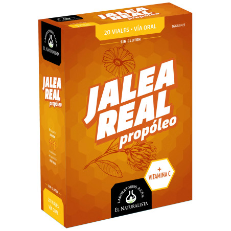 Geleia Real Natural para Adultos com Própolis 20 Frascos - Consulte a Ficha Técnica