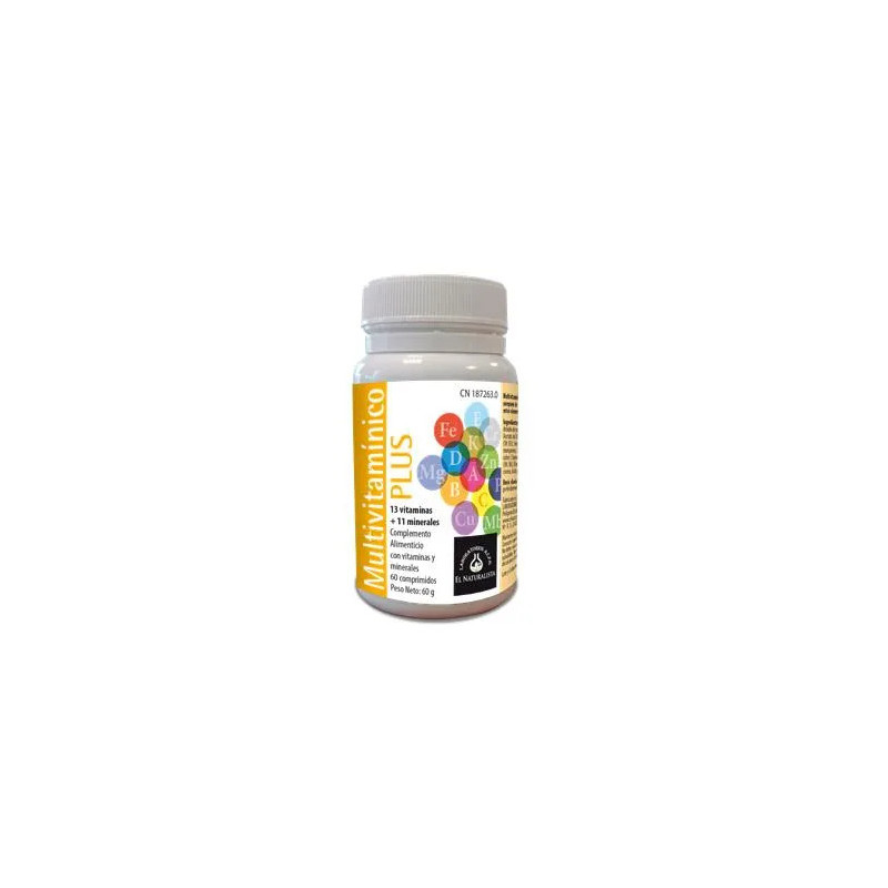El Natural Multivitamin Plus 60 Comp