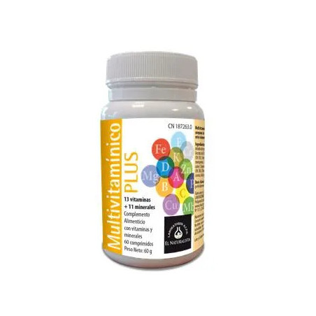El Natural Multivitamin Plus 60 Comprimidos
