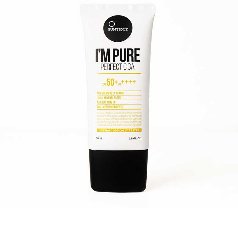 I'M PURE perfect cica SPF50+ 50 ml by SUNTIQUE for Woman I'M PURE perfect cica SPF50+ 50 ml by SUNTIQUE for Woman