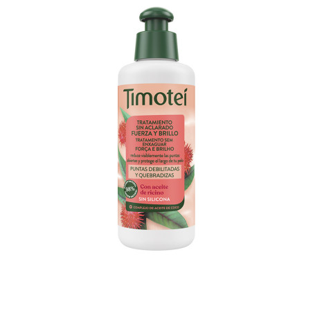 TIMOTEI acondicionador fortalecedor fuerza y brillo con aceite de ricino y coco 160 ml by TIMOTEI for Unisex