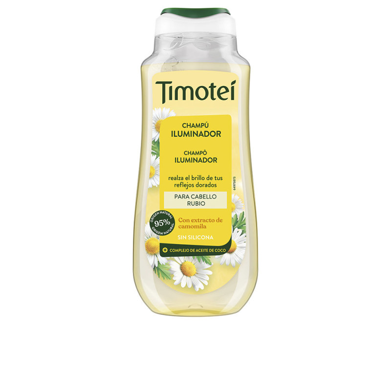 TIMOTEI champu con extracto de camomila realza el brillo para cabello rubio 300 ml by TIMOTEI for Unisex