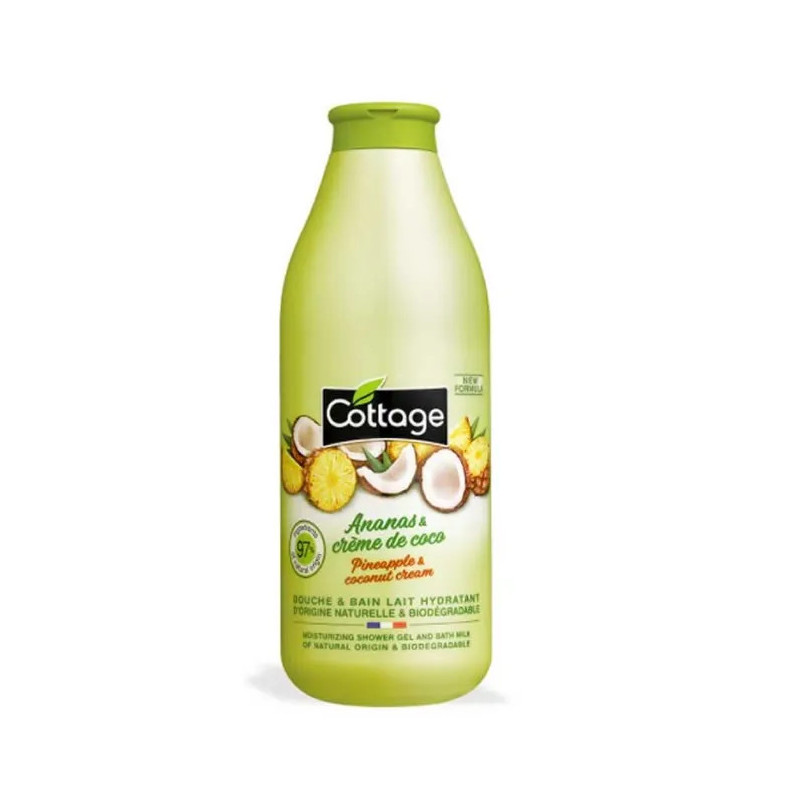 Cottage Pineapple & Coconut Cream Milk Duschgel 750ml