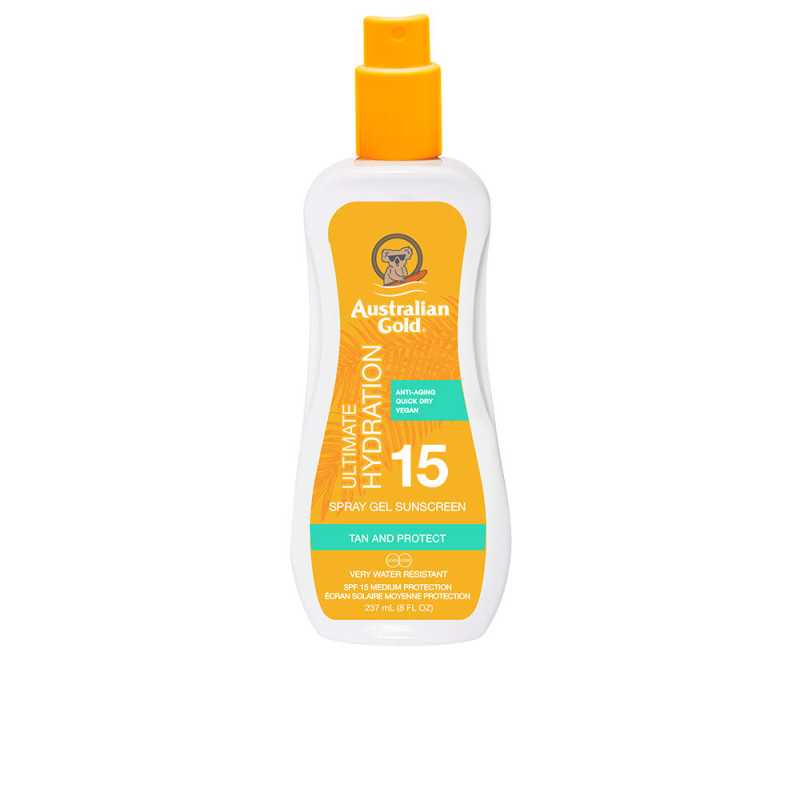 SUNSCREEN SPF15 spray gel 237 ml by AUSTRALIAN GOLD for Unisex SUNSCREEN SPF15 spray gel 237 ml by AUSTRALIAN GOLD for Unisex