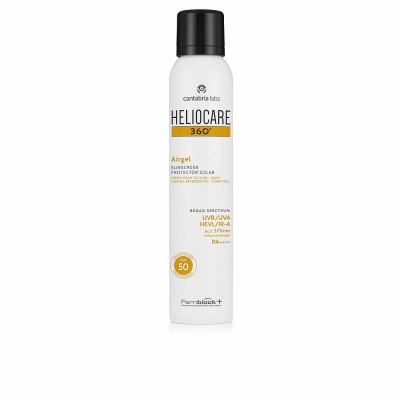 HELIOCARE 360° protector solar espuma refrescante corporal SPF50 200 ml by HELIOCARE for Unisex HELIOCARE 360° protector solar espuma refrescante corporal SPF50 200 ml by HELIOCARE for Unisex