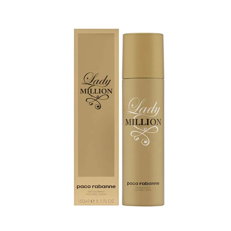 LADY MILLION déodorant spray 150 ml