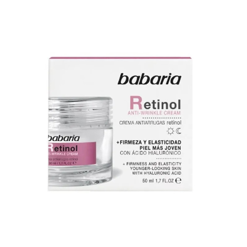 Creme antirrugas com retinol Babaria 50ml