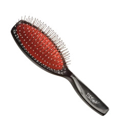 Eurostil Blasebalg-Pinsel, weiß, Kugel, klein, schwarz, 1 Stück