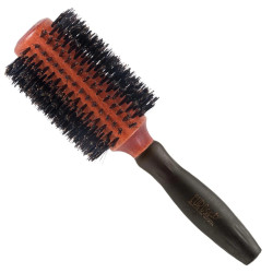 Escova circular Eurostil, mistura de cerdas de javali, cabo de borracha, 38 mm, 1 unidade