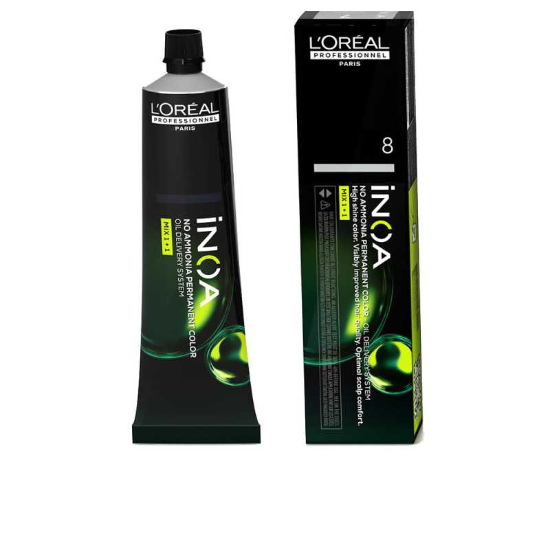 INOA no ammonia permanent color 8 60 gr by L OREAL PROFESSIONNEL PARIS for Unisex INOA no ammonia permanent color 8 60 gr by L OREAL PROFESSIONNEL PARIS for Unisex