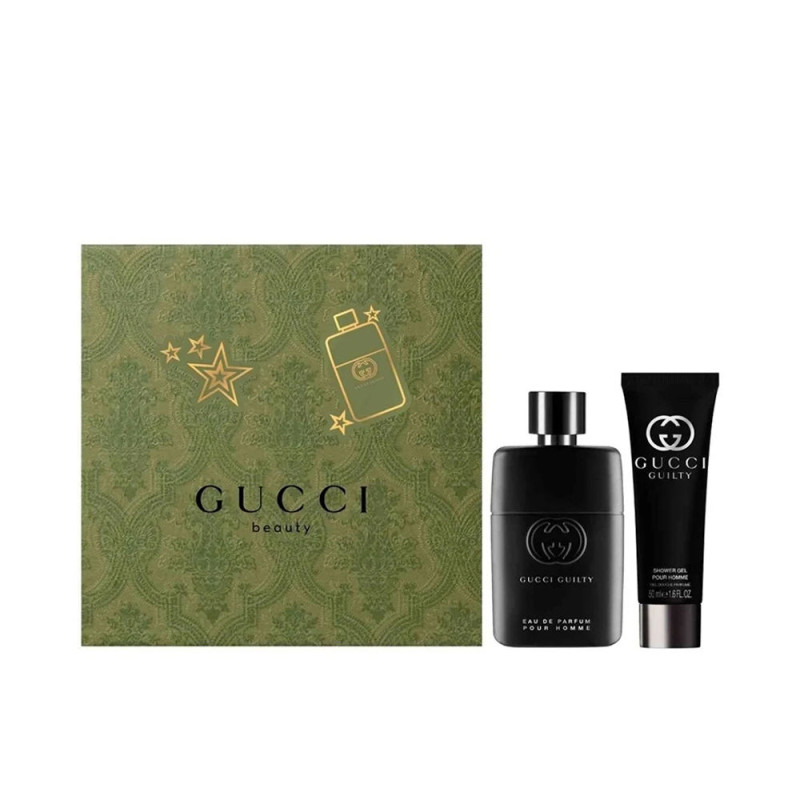 GUCCI GUILTY POUR HOMME PARFUM LOTE 2 pz by GUCCI for Man