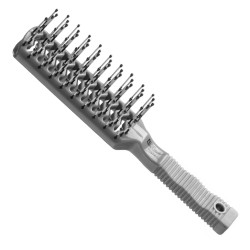 Pinceau tunnel squelette Eurostil bicolore grand format 1 pièce