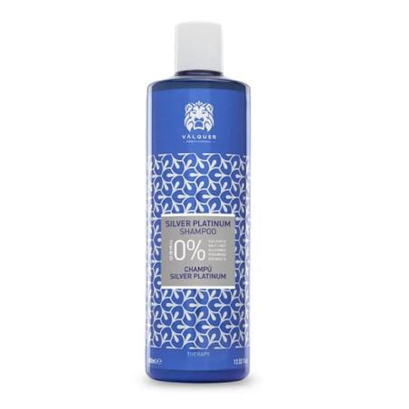 Shampoo Valquer Silver Platinum 0% 400ml