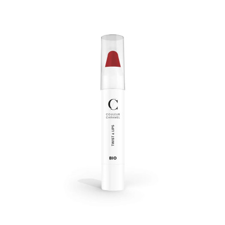 Couleur Caramel Twist y Lips Barra De Labios 405 Mattrot 1un