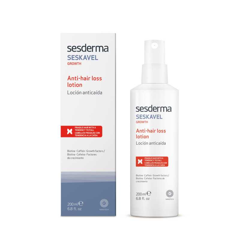 SESKAVEL GROWTH loción capilar anticaída 200 ml by SESDERMA for Unisex SESKAVEL GROWTH loción capilar anticaída 200 ml by SESDERMA for Unisex