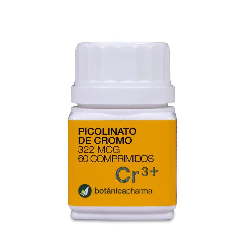 Nutrientes botânicos Picolinato de Cromo 322mg