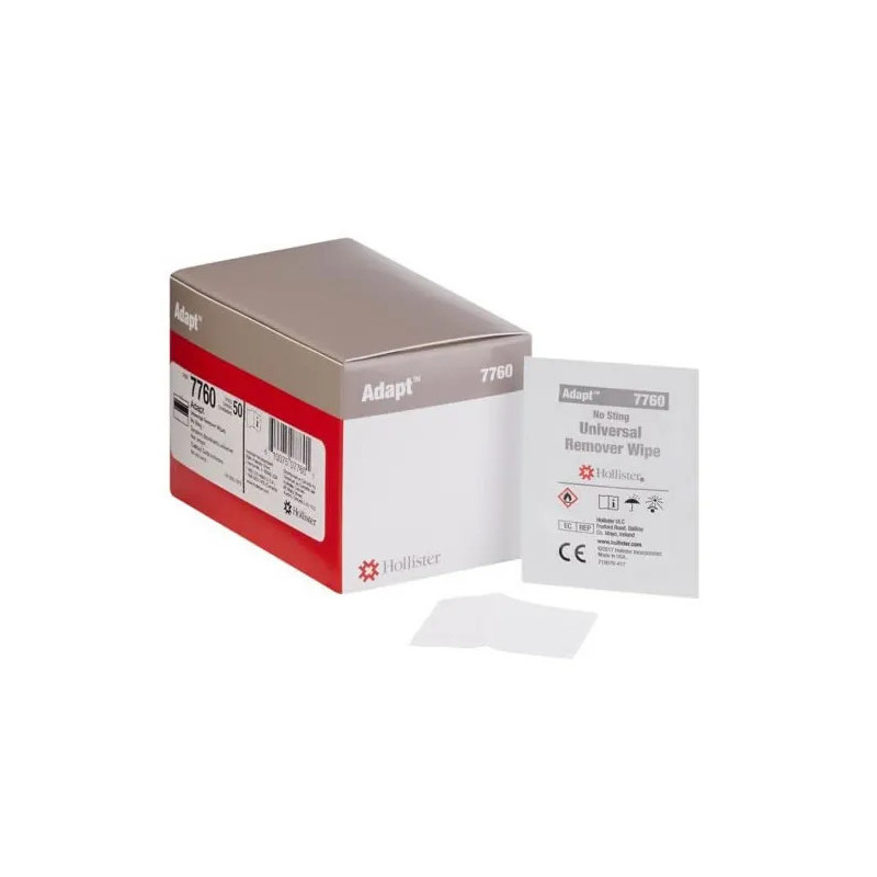 Hollister Adhesive Remover Wipes 50 Units