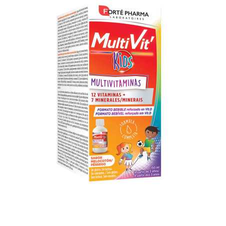 MULTIVIT KIDS bebible melocoton 150 ml by FORTE PHARMA for Unisex