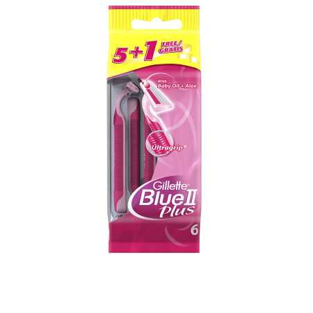 VENUS BLUE II PLUS cuchillas depilación desechables 6 u by GILLETTE for Woman