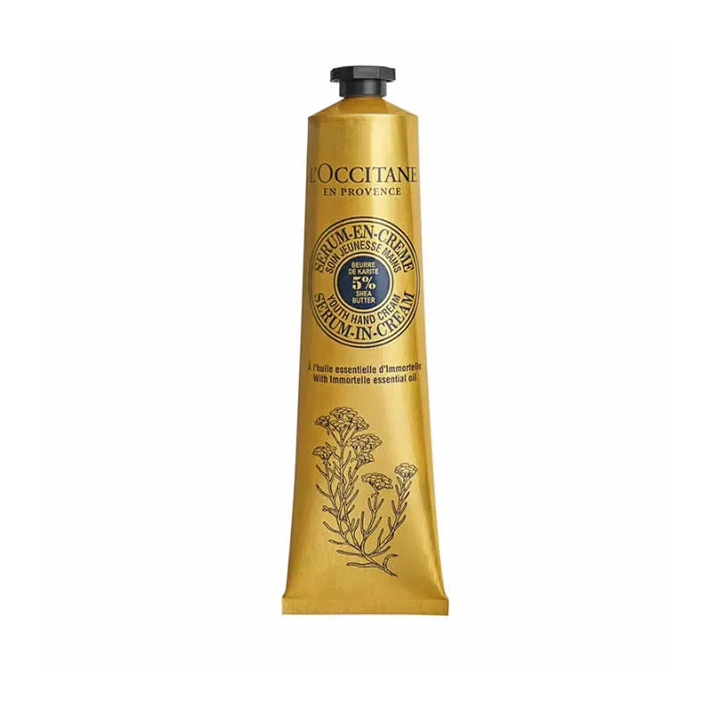 Creme para Mãos L'Occitane Serum In Cream Youth com Manteiga de Karité 75ml