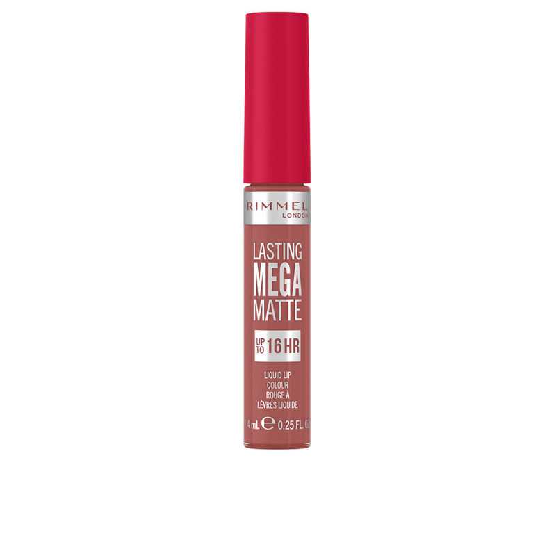 LASTING MEGA MATTE liquid lip colour 110 blush 74 ml by RIMMEL LONDON for Unisex LASTING MEGA MATTE liquid lip colour 110 blush 74 ml by RIMMEL LONDON for Unisex