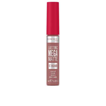 LASTING MEGA MATTE liquid lip colour 709 strapless 74 ml by RIMMEL LONDON for Unisex