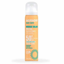 Agrado Mousse Protezione Solare Viso Spf50 75ml