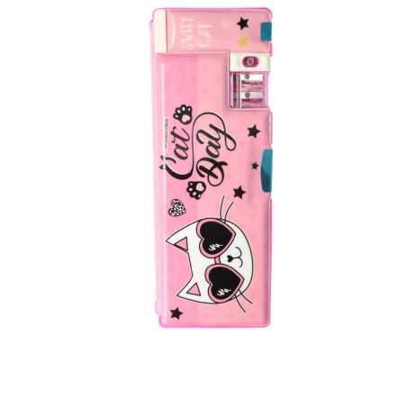 ESTUCHE RÍGIDO gatito 1 u by INCA for Unisex