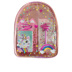 MOCHILA TRANSPARENTE GATO LOTE 5 pz by INCA for Unisex
