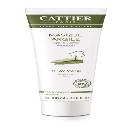 Cattier Paris Maschera all'argilla verde Cattier 100ml