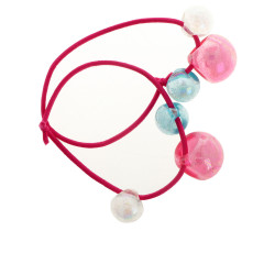 ELÁSTICOS con bolas de colores 11 cm 2 u by INCA for Unisex