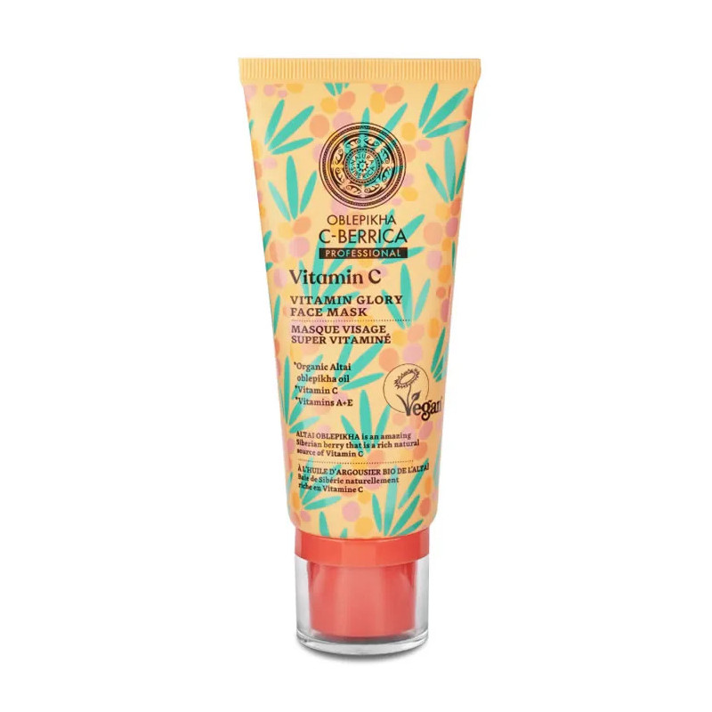 Máscara Facial Vitamin Glory da Natura Siberica 100ml
