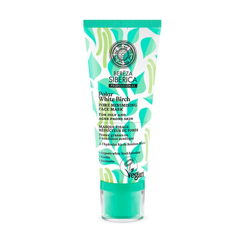 Máscara facial minimizadora de poros Natura Siberica 100ml