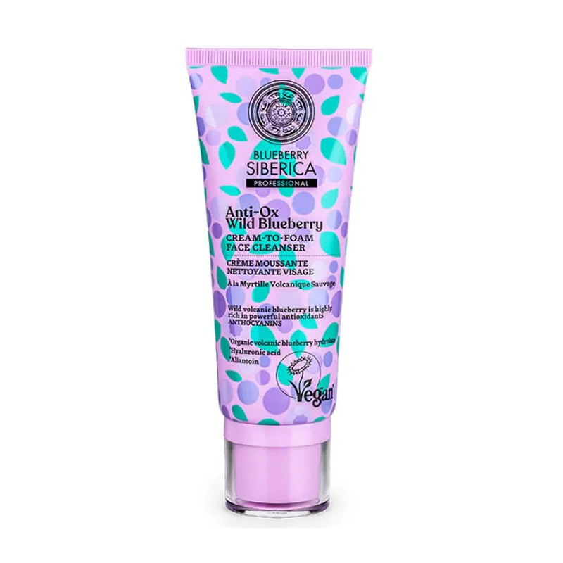 Crème nettoyante visage en mousse Natura Siberica 100 ml