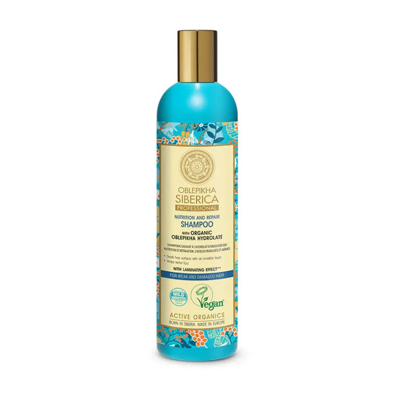 Natura Siberica Oblepikha Shampoo Ernährung und Reparatur 400 ml