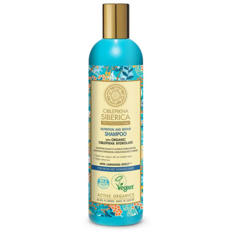 Natura Siberica Oblepikha Shampoo Ernährung und Reparatur 400 ml