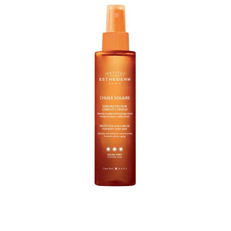 L'HUILE SOLAIRE sol fuerte cuerpo y cabello spray 150 ml by INSTITUT ESTHEDERM for Unisex