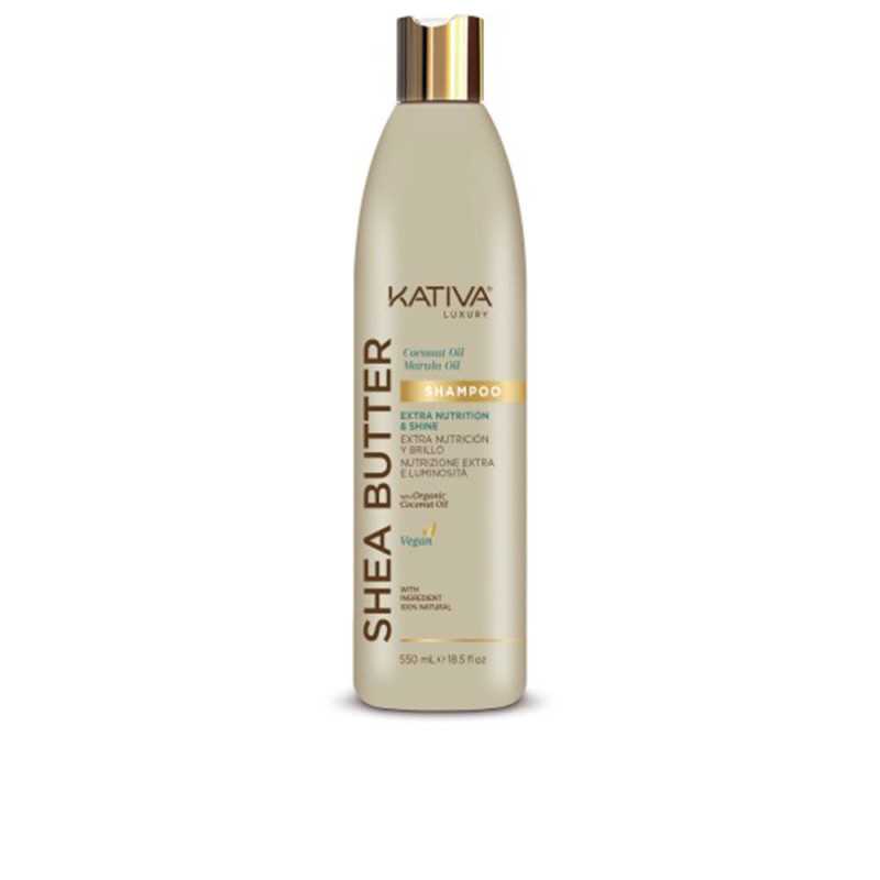 SHEA BUTTER coconut & marula oil shampoo 550 ml by KATIVA for Woman SHEA BUTTER coconut & marula oil shampoo 550 ml by KATIVA for Woman
