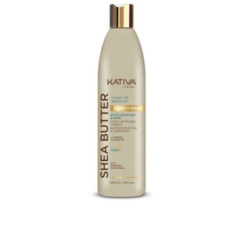 SHEA BUTTER coconut & marula oil conditioner 550 ml by KATIVA for Woman SHEA BUTTER coconut & marula oil conditioner 550 ml by KATIVA for Woman