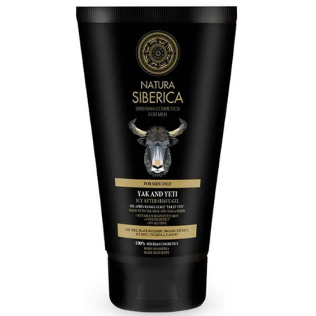 Gel pós-barba Natura Siberica Yak And Yeti Icy 150ml
