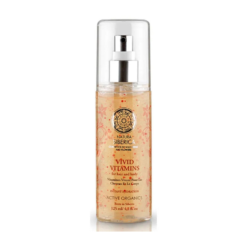 Vitamines Natura Siberica Vivid pour les cheveux et le corps 125 ml
