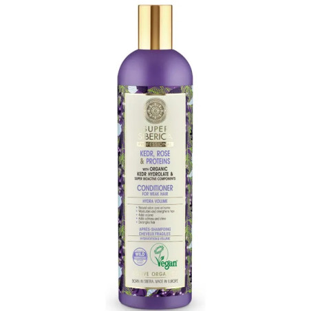 Condicionador capilar Natura Siberica Hydra Volume 400ml