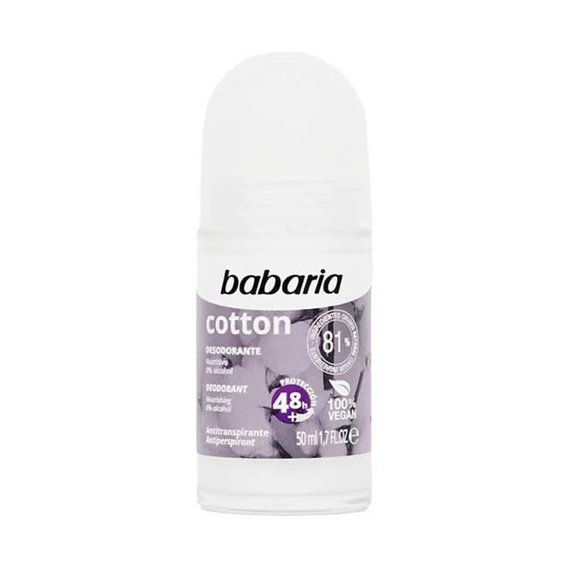 Babaria Deodorante Roll-On in Cotone 50ml