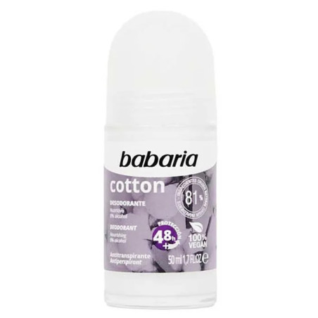 Babaria Deodorante Roll-On in Cotone 50ml