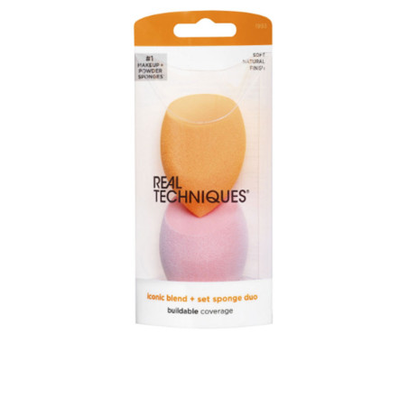MIRACLE COMPLEXION esponja pack 2 u by REAL TECHNIQUES for Woman