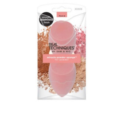 MIRACLE POWDER esponja pack 2 u by REAL TECHNIQUES for Woman