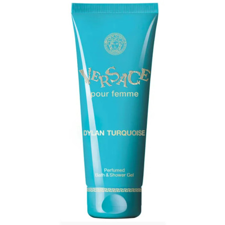 Gel douche et bain Versace Dylan Turquoise Femme 200 ml